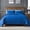 Royal Blue, variant on Cleva Queen Size Quilt Set, Quarry Bedspreads, Ultra Soft Lightweight Coverlet, Modern Diamond Pattern, 3 Piece Set (1 Quilt, 2 Pillow Shams)