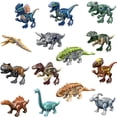 thumbnail image 2 of Bloques de construcción de dinosaurios jurásicos, figuras de acción de Indominus Rex, tiranosaurio DIY, modelos, juguetes para niños, animales, regalos de navidad, 2 of 4