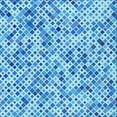 thumbnail image 1 of Ahgly Company Machine Washable Indoor Square Transitional Neon Blue Area Rugs, 4' Square, 1 of 7