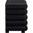 thumbnail image 4 of Meridian Furniture Maverick Black Night Stand / Side Table, 4 of 21