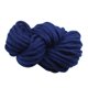 thumbnail image 4 of Manta para Sofá Cama de Punto de Lana Gruesa para Niños Y Adultos, Manta Envolvente de 32x32 " Azul oscuro BLESIY Throw Blanket, 4 of 8