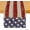 American Flag, variant on Race Track Table Runner for Home Party Decorations Seasonal Summer Washable Kitchen Dining Table Decor for Birthday Party Coffee Table Family Dinners Holiday Wedding 13x72 Inch