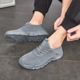 thumbnail image 4 of YUDAI Men's Slip-On Walking Shoes – Non-Slip, Breathable Mesh Sneakers for Gym, Workout & Everyday Wear, 4 of 6