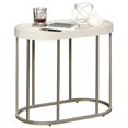 thumbnail image 2 of Sauder Manhattan Gate Table d'Extrémité de Plateau en Métal Moderne en Ivoire, 2 of 13