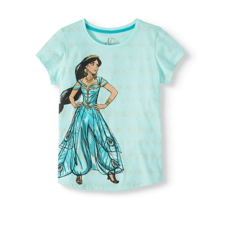 Disney Aladdin Princess Jasmine Graphic T-Shirt (Little Girls & Big Girls)