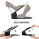 thumbnail image 1 of 12-Pack Shoe Storage Rack, Adjustable Double-Layer Shoe Stack Sandal Rack, Save 50% of Shoe Stack O 26s, 1 of 4