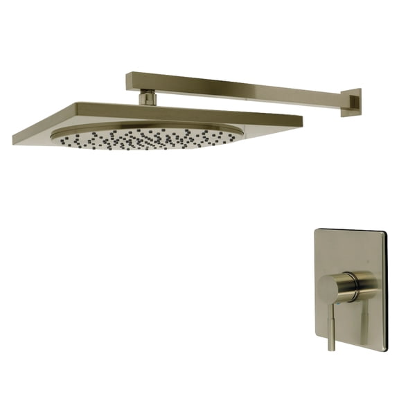 Kingston Brass KB8348DLSO Concord Single-Handle Pressure Balanced Shower Faucet in Brushed Nickel