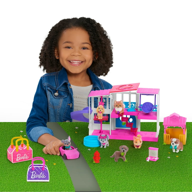 Barbie Deluxe Pet Set Walmart Exclusive Kids Toys for Ages 3 Up Gifts and Presents