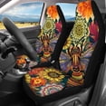 thumbnail image 3 of Pzuqiu Bee Mandala Car Seat Covers Easy Installation Car Seat Covers Full Set Easy to Install Interior Breathable Fit for Cars Truck, 3 of 10