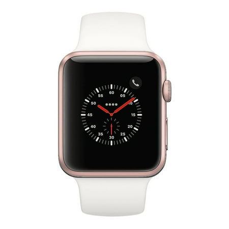 Apple Watch Series 2 - 38mm, WiFi - Rose Gold with White Sport Band - Scratch & Dent