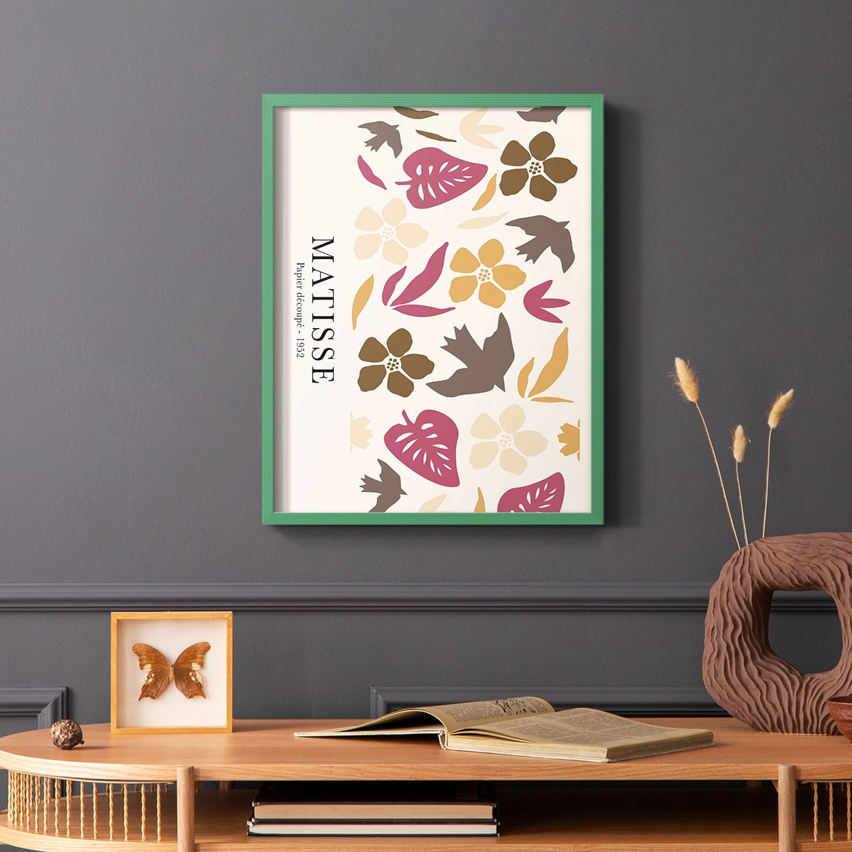 Matisse CCLVI in Solid Wood 8 x 10 Framed Print