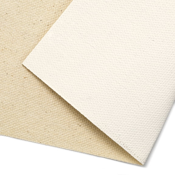 Blick Acrylic Primed Cotton Canvas - Medium, 52" x 1 yard, Acrylic Primed, by the Yard