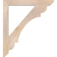 thumbnail image 3 of Ekena Millwork 3 1/2"W x 34"D x 38"H Olympic Slat Smooth Bracket, Douglas Fir, 3 of 4
