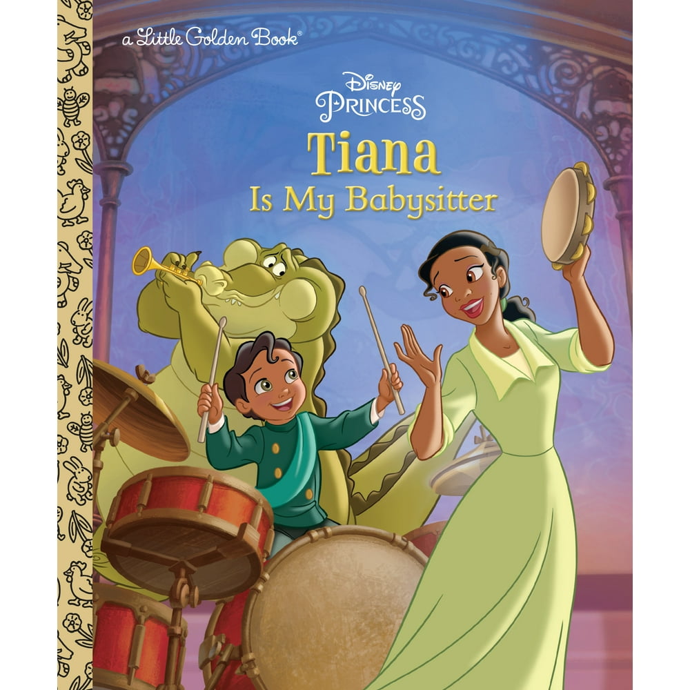 Little Golden Book Tiana Is My Babysitter (Disney