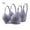 Purple, variant on Fatuov 38B Bras for Women Plus Size Push Up Bras Lace Everyday Underwear Comfort Underwire, 2-Pack, Black