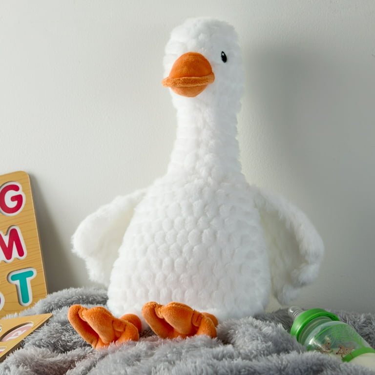 Spark Create Imagine Goose Plush, Soft Velvety Cuddly Toy for
