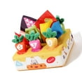 thumbnail image 5 of Baby Tissue Box Toy Sensory Toy For Babies Interactive Plush Carrot Pulling Game With Crinkle Paper And Colorful Tissues, 5 of 8