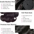 thumbnail image 4 of Paquetes de cabello humano rdddne Body Wave 100% virgen brasileña, 4 of 6