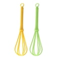 thumbnail image 2 of Beautynvta 2 Pcs Plastic Whisk, Non Scratch Whisk for Cooking, Non-Stick Cookware, Milk and Egg Beater Blender, 7'' Balloon Whisks for Whisking, Cooking, Baking, Beating, Frothing & Stirring, 2 of 9