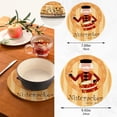 thumbnail image 3 of SKYSONIC Happy Christmas Nutcracker Pot Holders Trivets, 2 Pcs Heat Resistant Trivets,Drum Leaves Cotton Thread Weave Mats for Hot Pads Pans Pot Bowl Teapot for Kitchen Decor, 3 of 7