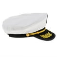 thumbnail image 4 of Gorra marinera clásica de algodón para hombre y mujer - Sombrero náutico con bordado 02, 4 of 8