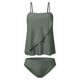 thumbnail image 4 of Traje de Baño de Dos Piezas de Mujer Traje de Baño Sólido Conjunto de Ropa de Playa, Bikini Sexy con Cuello en V para la Piscina Y la Playa, 4 of 9
