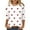 1White244, variant on XAOFW Women'S T-Shirts Valentine'S Day Heart Printed Round Neck 3/4 Sleeve Soft Breathable Holiday Vacation Tee