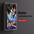 thumbnail image 5 of Funda de teléfono de Anime Saint Seiya para iPhone, 15, 14, 13, 12, 11 Pro Max, X, XR, XSMax, 7, 8 Plus, transparente mate, 5 of 5