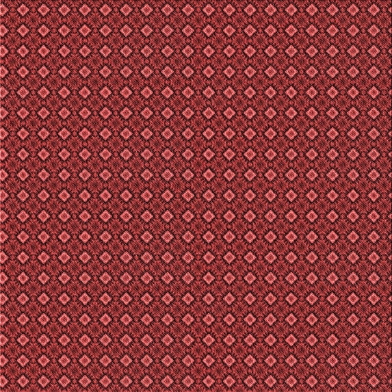 Ahgly Company Machine Washable Indoor Square Transitional Cranberry Red Area Rugs, 4' Square