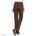 thumbnail image 2 of Lands' End Women's Petite Sport Knit High Rise Pants, 2 of 3