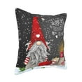 thumbnail image 2 of Bingfone Decorative Pillow Covers 16"X16" Traditional Scandinavian Dwarf Couch Pillow Cases Modern Farmhouse Covers For Couch Sofa Bed, 2 of 9