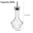 thumbnail image 5 of MLINS 1Pack Small Glass Bitters Bottle for Hotel Use Compact and Practical 5.11X2.36X2.36In, 5 of 6