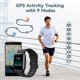 thumbnail image 4 of CHAO Reloj Mujer Hombre Reloj Inteligente para Ios Y Android Podómetro Deportivo Monitor De Ritmo Cardíaco Reloj Inteligente Resistente Al Agua 5atm Cronómetro Alarma Gps Compartido 9 Modos Deportivos, 4 of 5