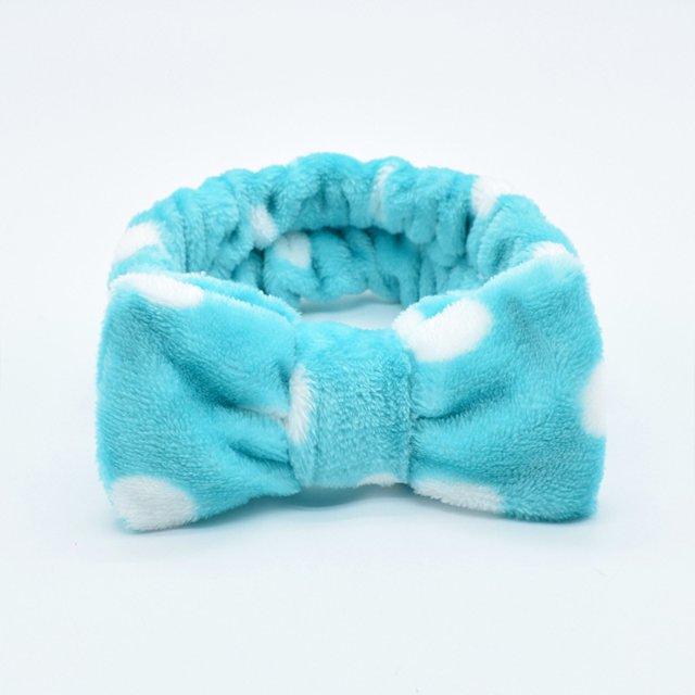 Banda para el cabello de moda coreana con lazo rojo, diadema deportiva para yoga, maquillaje, accesorios para el cabello