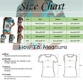 thumbnail image 3 of CNKOO T-Shirt à Manches Courtes Style Ethnique Occidental pour Femmes, 3 of 4