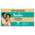 thumbnail image 3 of Pampers Swaddlers Diapers, Size 5 (20-37 lbs), Absorbent, Keeps Baby Dry and Comfortable, Skin Safe Disposable Baby Diaper, 3 of 27
