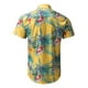 thumbnail image 3 of Camisa hawaiana para hombre, informal, holgada, playera, con solapa y botones Pompotops  oipoqjl44614, 3 of 3