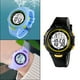 thumbnail image 4 of Reloj deportivo digital para niños y niñas, resistente al agua, para exteriores, con luz EL, regalo Negro, 4 of 8