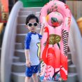 thumbnail image 3 of Oversized Pool Float Lounge Cartoon Prints Inflatable Recliner Foldable Water Hammock Kids Adults Summer Beach Water Toy, 3 of 7
