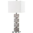 thumbnail image 3 of SAFAVIEH Raffery 29 in. H Coastal Shell Tower Table Lamp, Cream, Set of 2, 3 of 6