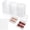 Clear 02, variant on Clear Press Storage Containers 12-Pack Stackable Cases, Press Ons Packaging Organizer Case, Tips and Nails Display Box for Travel and Salon Use (Clear 02)