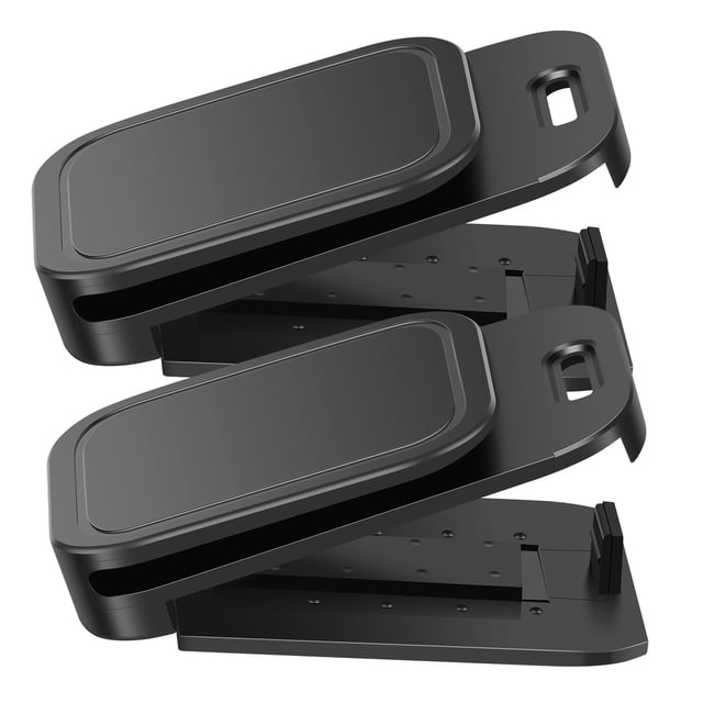 2Pcs Car Seatbelt Adjuster Plastic Seat Belt Adjuster Waterproof Car Seatbelt Regulator Easy to Install Seatbelt Adjusting Device Safe Fixing Car Seatbelt Adjustment for Car-black-
