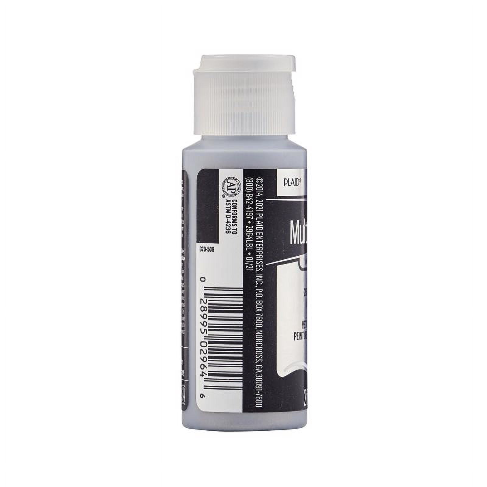 Folkart 1004907 2 oz Metallic Sterling Silver Hobby Paint - Pack of 3
