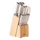 thumbnail image 1 of Juego de Cuchillos Vasconia Ceramic Acero Inoxidable Blanco 15 piezas, 1 of 5