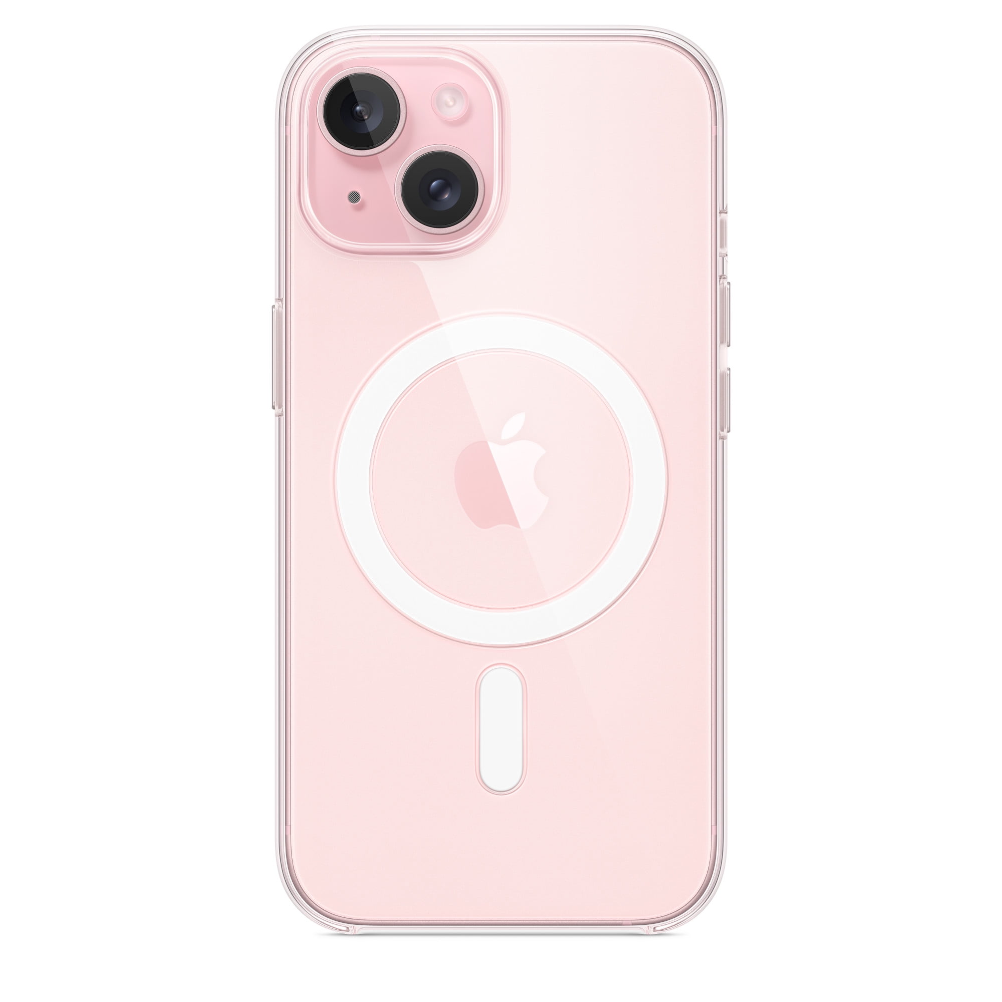 Apple iPhone 15 Case, Clear, with MagSafe
