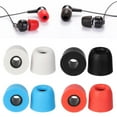thumbnail image 6 of Consumer Electronics Headset Soft Noise Isolating Earbuds Memory Foam Replacement Eartips T100 T200 T300 T400 BLUE T200 L 1 PAIR, 6 of 8