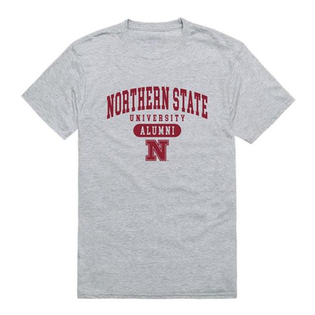 Northern State University Foundation Alumni T-Shirt, Heather Grey - Small