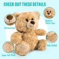 thumbnail image 2 of LotFancy 5 Pack 10 in Bulk Shaggy Plush Bear, Teddy Bear Stuffed Animal, Gifts for Kids, Girls, Boys, 2 of 7