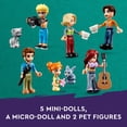 thumbnail image 6 of LEGO Friends Olly and Paisley's Family Houses Building Toy - Pretend Play Toy Figures & Playsets for Girls & Boys, Ages 7+ - Gift for Kids W/ Mini-Dolls - 42620, 6 of 9
