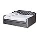 thumbnail image 3 of Baxton Studio Daybeds, Full, Grey, 3 of 4